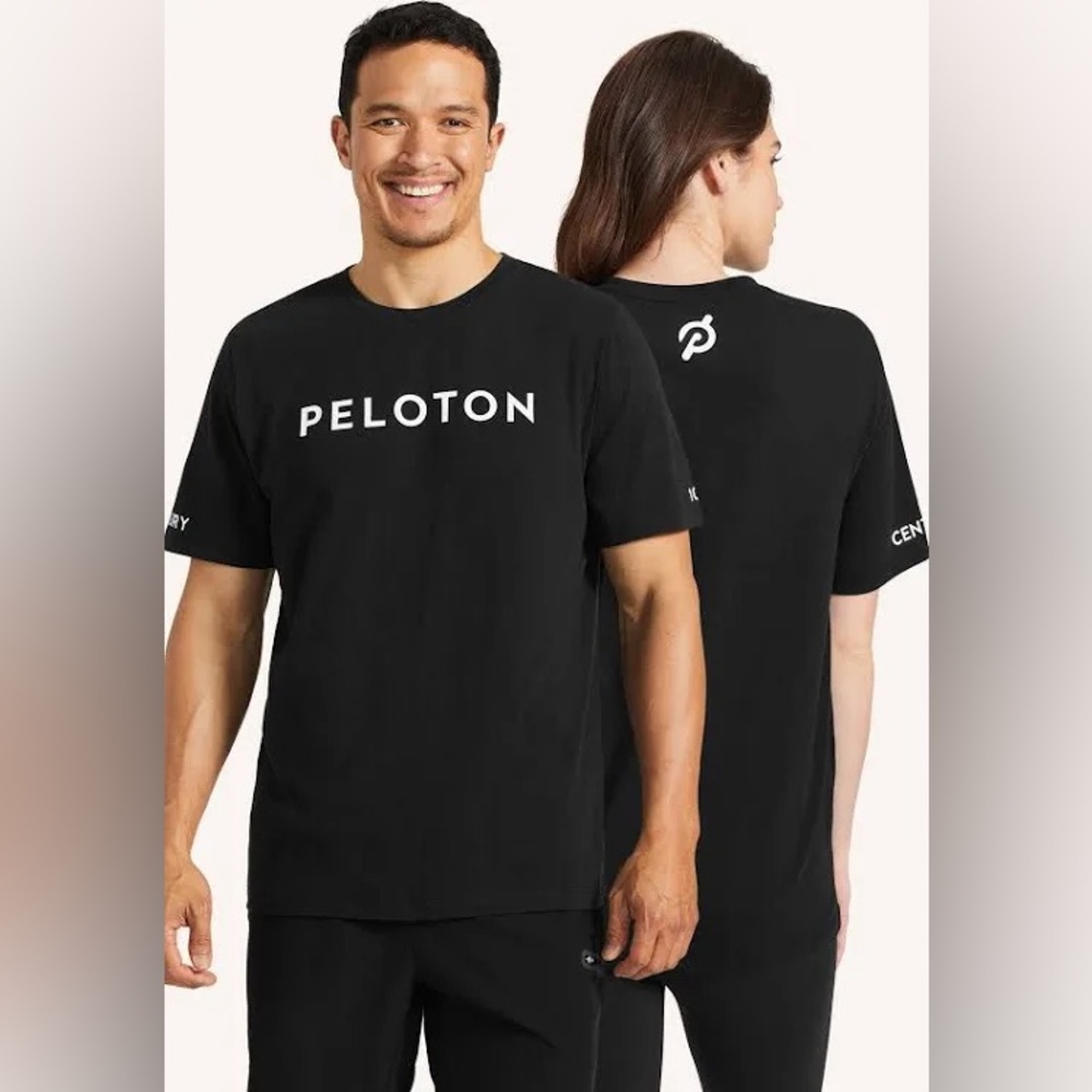 Peloton Unisex Classic Black Tee Size 2XL